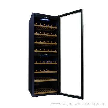 CE Units Humidity Control Dual Zone Wine Cooler